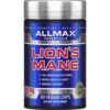 Version 1.0.0 ALLMAX Lion’s Mane suplemento nootrópico 60 cápsulas vegetales
