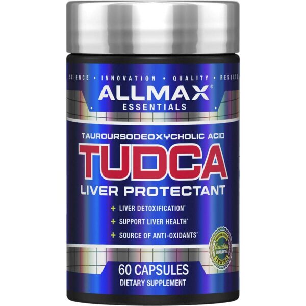 Frente de la caja ALLMAX Tudca+
