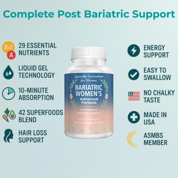 Etiqueta lateral del producto bariátrico