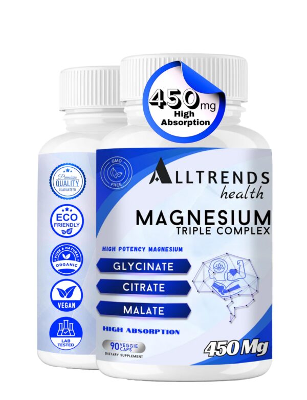 Version 1.0.0 Frasco ALLTRENDS HEALTH Magnesio 450 mg