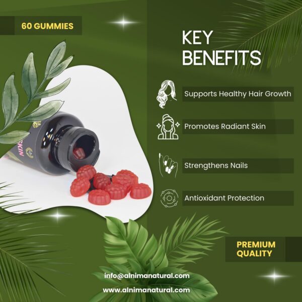 Etiqueta frontal de ALNIMA Hair Skin Nails