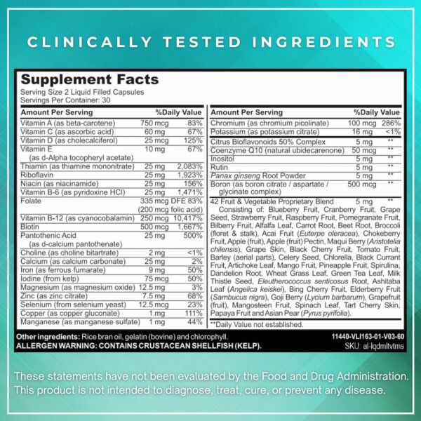 Frasco ALNIMA con etiqueta