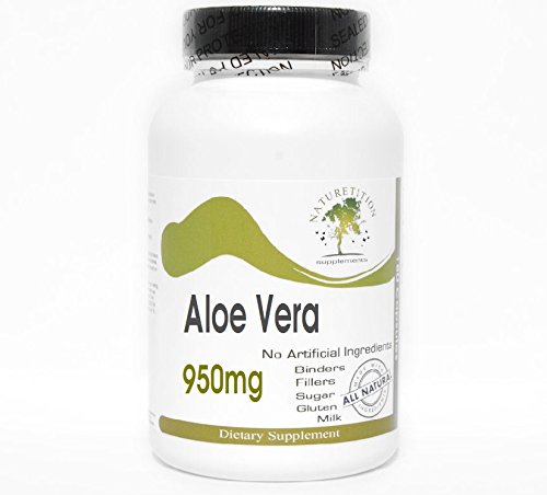 Version 1.0.0 Suplemento Aloe Vera 950mg 100 cápsulas Naturetition sin aditivos