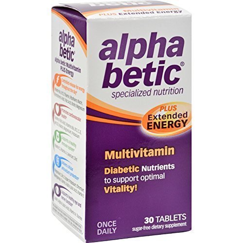 Alpha Betic multivitamínico cápsulas paquete 4 suplemento salud