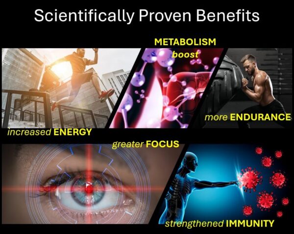 Alpha Caffeine impulso de energía en polvo para mezclar con bebidas