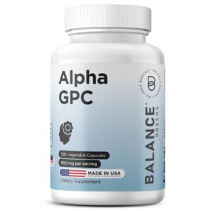 Alpha GPC Colina 600 mg 120 cápsulas vegetales