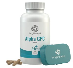 Version 1.0.0 Frente del envase Alpha GPC 300 mg