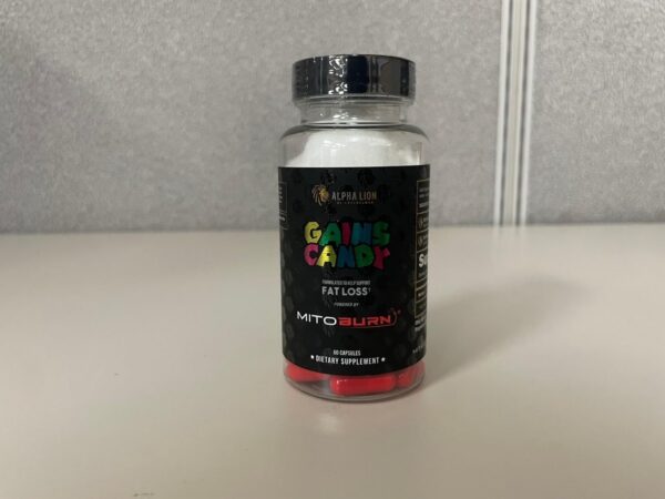 Version 1.0.0 Detalle de cápsulas Gains Candy