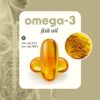 Frasco Omega 3 suave en estante