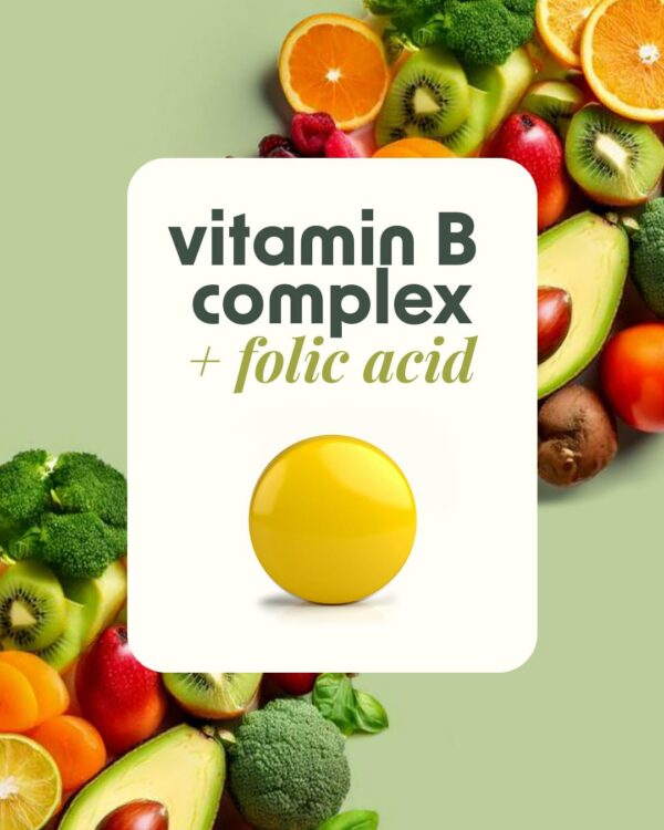 Tabletas del complejo B en blíster