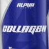 Polvo de colágeno hidrolizado Alpha Supps, vista frontal
