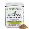Version 1.0.0 Alternativa café con hongos y colágeno BiOptimizers polvo chai