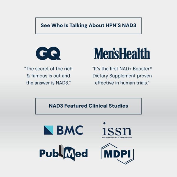 Alternativa a la nicotinamida ribósido HPN NAD3