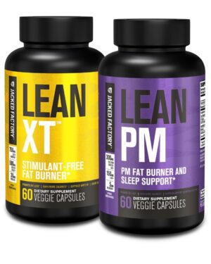 AM/PM sin estimulantes pack Lean XT Lean PM frontal