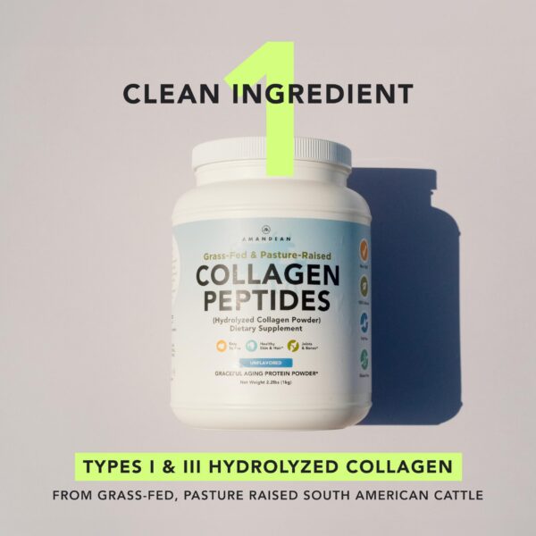 Etiqueta y branding AMANDEAN Colageno