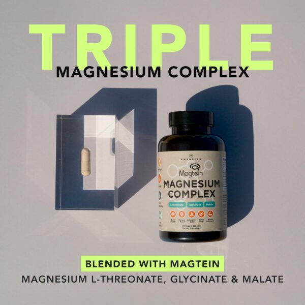 Etiqueta de producto Amandean Magtein Magnesium Complex