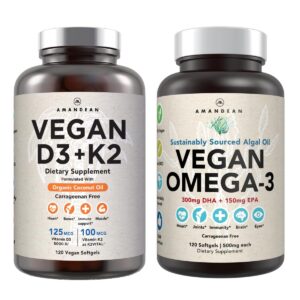 Version 1.0.0 Botella AMANDEAN Omega-3 de algas