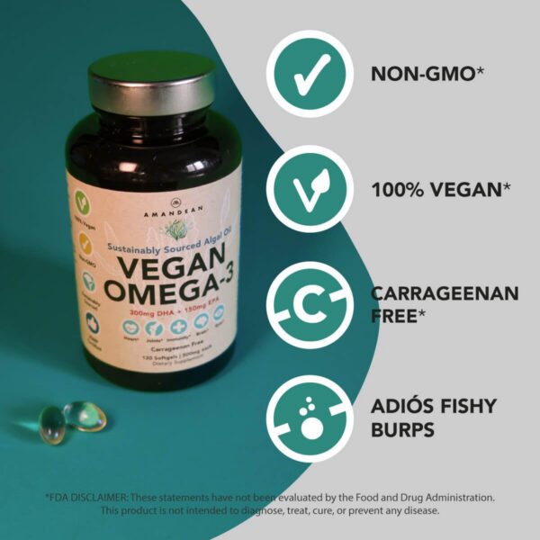 Softgels vegetales AMANDEAN