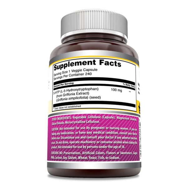 Cápsulas vegetales de 5-HTP