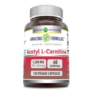 Frasco frontal de Amazing Formulas Acetyl L-Carnitine