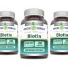 Amazing Formulars biotina 10000 mcg suplemento 200 cápsulas