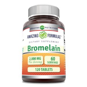 Version 1.0.0 Frasco de bromelina Amazing Formulas