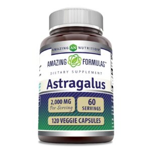 Amazing Formulas cápsulas astrágalo extracto raíz 120 unidades