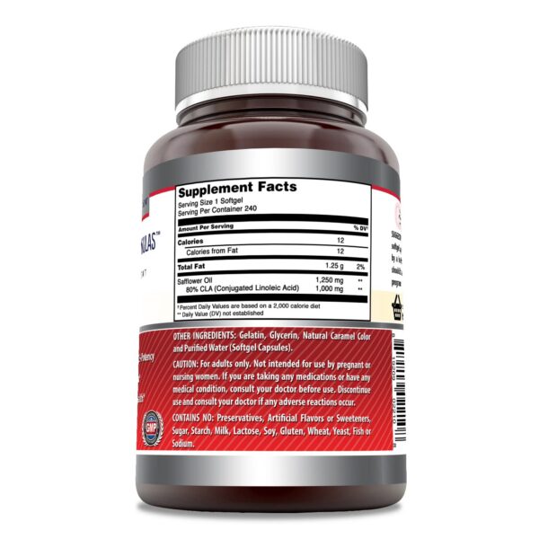 Etiqueta de Amazing Formulas CLA