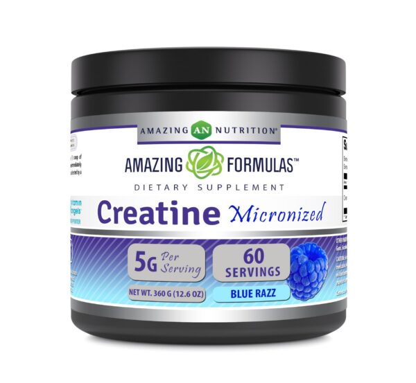 Version 1.0.0 Amazing Formulas creatina monohidrato micronizada botella