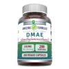 Frasco de Amazing Formulas DMAE 250 mg cápsulas vegetales