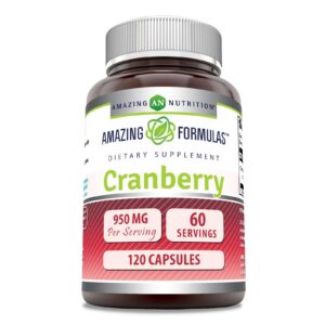 Amazing Formulas extracto de arándano 120 cápsulas envase frontal