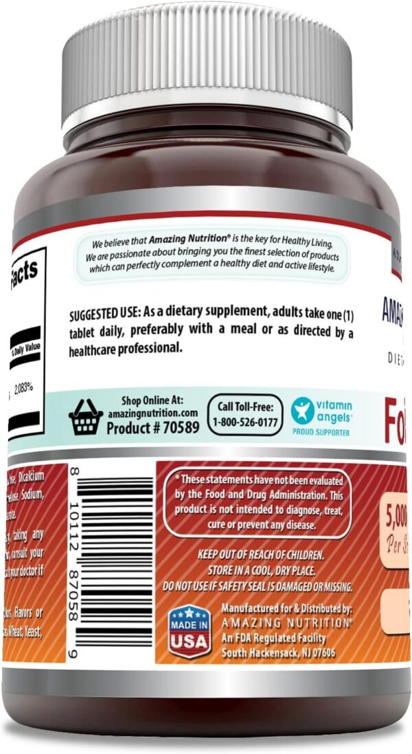 Detalle de etiqueta con información de pureza