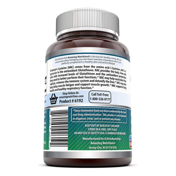 Etiqueta NAC 600 mg detalles