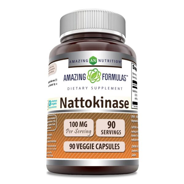 Frasco de nattokinasa Amazing Formulas