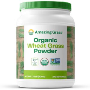 Amazing Grass polvo de pasto de trigo 28.2 oz paquete