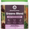 Frente de Amazing Grass Sweet Berry polvo