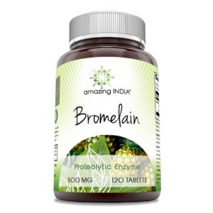 Version 1.0.0 Amazing India Bromelina frasco frontal