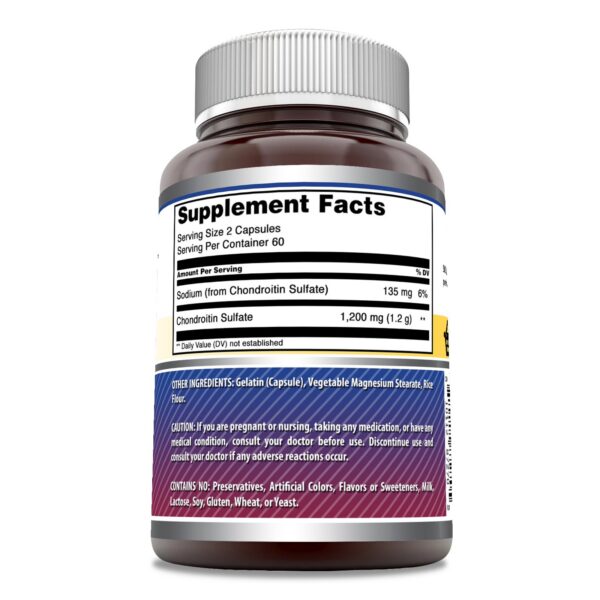 Version 1.0.0 Frasco con etiqueta de condroitina