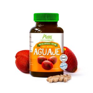 Amazon Andes Aguaje cápsulas frente