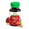 Version 1.0.0 Amazon Andes Red Maca Root Capsulas etiqueta frontal