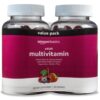 Version 1.0.0 Gomitas multivitamínicas para adultos Amazon Basics frasco frontal