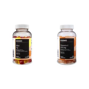 Amazon Basics gummies salud digestiva y sistema inmune paquete