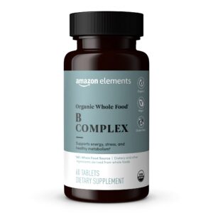 Amazon Elements B Complex frasco y etiqueta