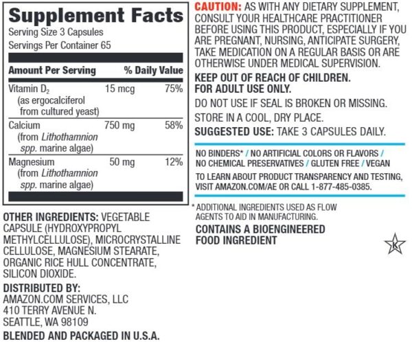 Version 1.0.0 Capsulas de calcio en blister