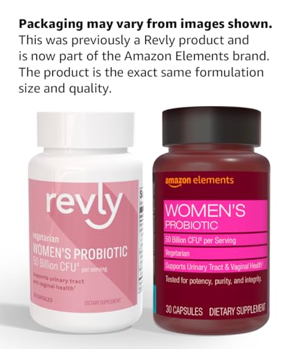 Cápsulas de probióticos diarios mujer Amazon Elements