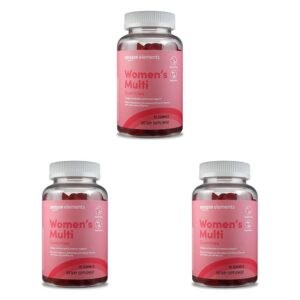 Gomitas multivitamínicas Amazon Elements frente al frasco