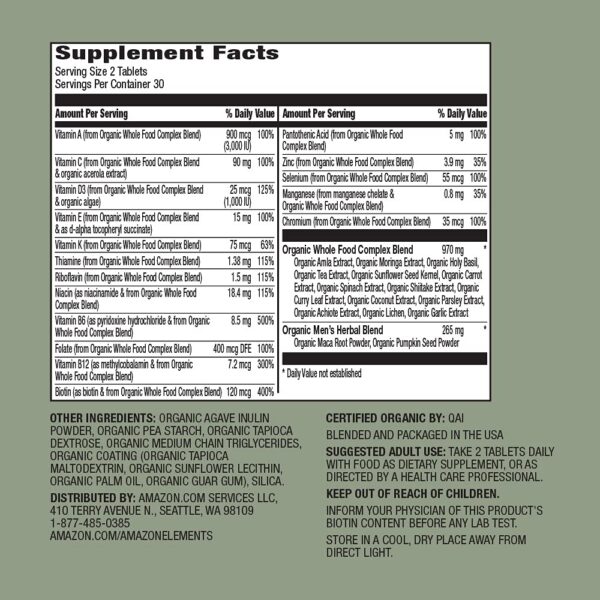 Etiqueta frontal del envase