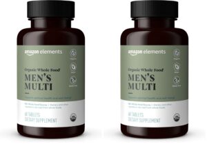 Etiqueta frontal del envase Amazon Elements Organic Whole Food Menor Menull