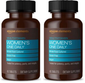 Version 1.0.0 Etiqueta del multivitamínico para mujeres Amazon Elements