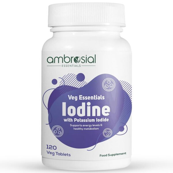 Frente del envase Ambrosial Iodine 5000mcg